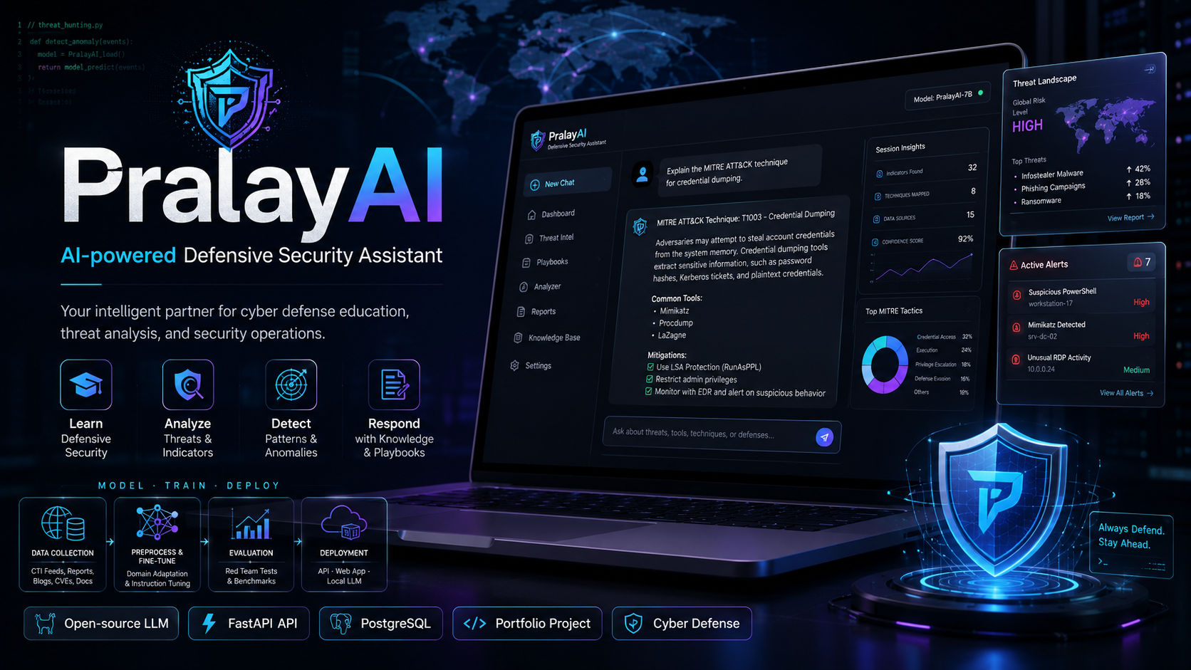PralayAI — cybersecurity LLM
